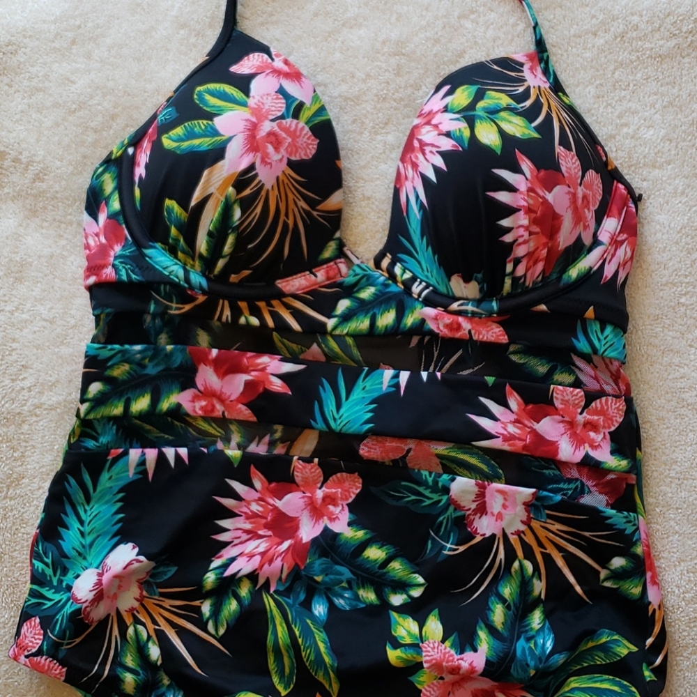 Shade shore swimsuit push up bra  size 32C
